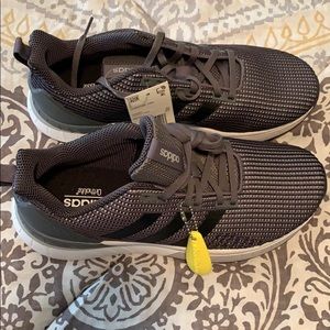 Gray adidas questar TND sneakers